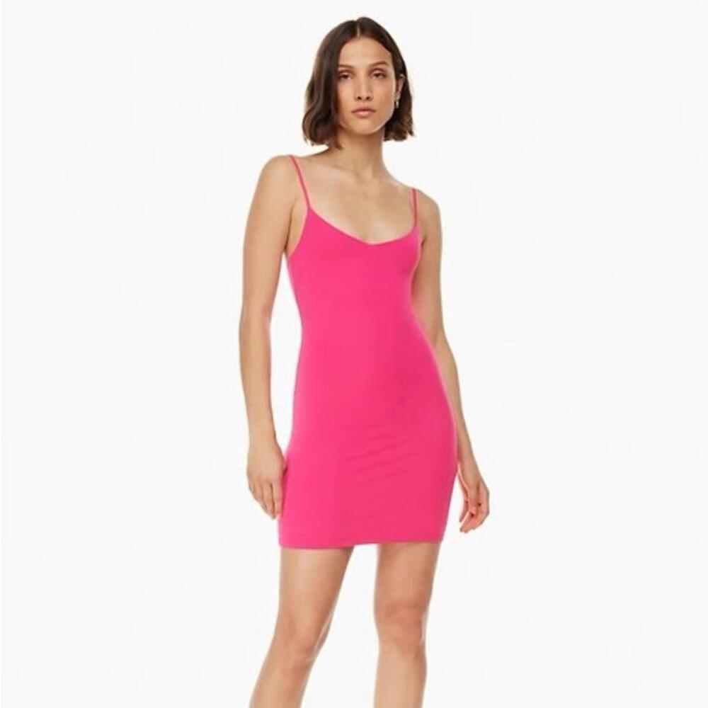 Aritzia Babaton Contour Cami Spaghetti Strap Mini Dress